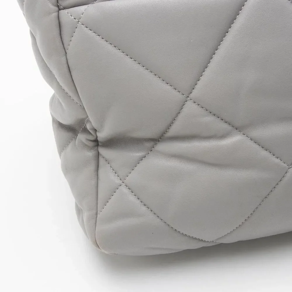 Chanel Lambskin 19 Maxi Flap Shoulder Bag